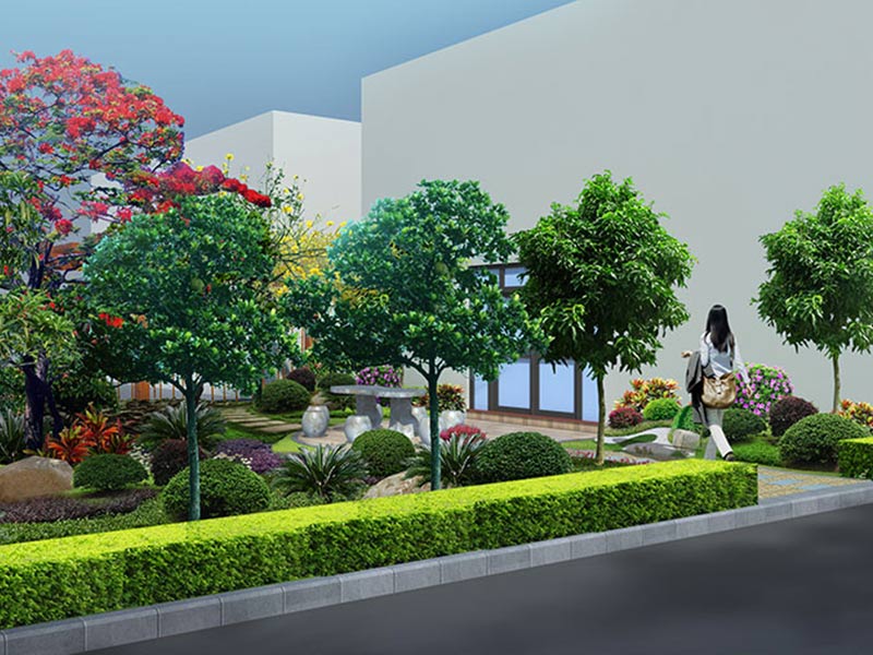 廠區(qū)綠化價格